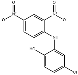 4-chloro-2-(2,4-dinitrophenylamino)phenol Structure
