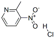 2-甲基-3-硝基吡啶盐酸盐 结构式