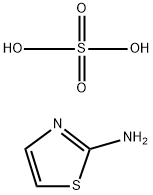 2-ammoniothiazolium sulphate Struktur
