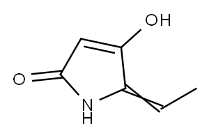 2H-Pyrrol-2-one,5-ethylidene-1,5-dihydro-4-hydroxy-(9CI) Struktur