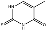 4-Hydroxy-5-methyl-2-mercaptopyrimidine Struktur