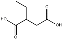 乙基丁二酸,636-48-6,结构式