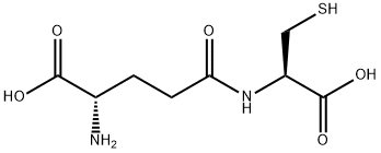 G-谷氨酸-半胱-三氟乙酸盐, 636-58-8, 结构式