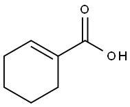 1-Cyclohexene-1-carboxylic acid Structure