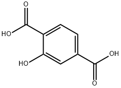2-羟基对苯二甲酸,636-94-2,结构式