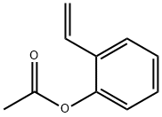 酢酸2-ビニルフェニル 化学構造式