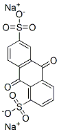 disodium 9,10-dihydro-9,10-dioxoanthracene-1,6-disulphonate Struktur