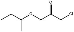 2-Propanone,  1-chloro-3-(1-methylpropoxy)- Struktur