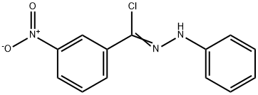 3-Nitrobenzoyl chloride phenyl hydrazone Struktur