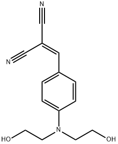 4-(2 2-DICYANOVINYL)-N-BIS(HYDROXYETHYL& Struktur