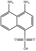 4,5-diamino-1-naphthalenesulfonic acid Structure
