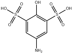 4-Aminophenol-2,6-disulfonic acid Structure