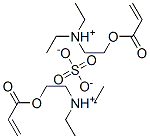 bis[[2-(acryloyloxy)ethyl]diethylammonium] sulphate|