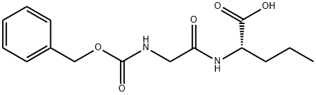 Z-GLY-NVA-OH Structure