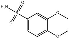 3,4-dimethoxybenzenesulfonamide Struktur