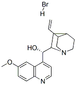 (9S)-6'-methoxycinchonan-9-ol monohydrobromide  Structure