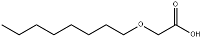 2-Octoxyacetic acid Structure