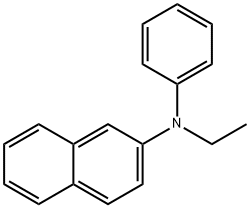 N-Ethyl-N-phenyl-2-naphthylamine Structure