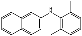 N-2,6-dimethylphenyl-2-naphthylamine Struktur