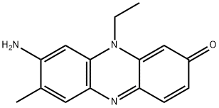 8-amino-10-ethyl-7-methylphenazin-2(10H)-one 结构式