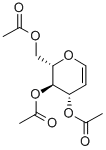 トリ-O-アセチル-L-グルカール 化学構造式