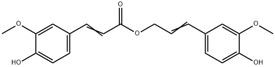 coniferyl ferulate Structure