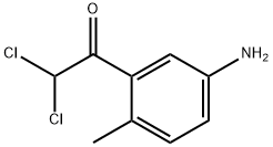 Ethanone, 1-(5-amino-2-methylphenyl)-2,2-dichloro- (9CI) Struktur