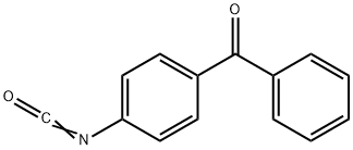 4-ISOCYANATOBENZOPHENONE  97 Struktur