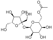 Sucrose-6-acetic ester  Structure