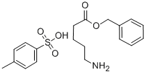 5-AMINOPENTANOIC ACID-BENZYL ESTER P-TOSYLATE, 63649-14-9, 结构式