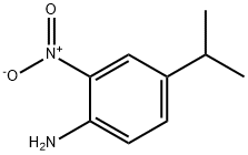 4-异丙基-2-硝基苯胺 结构式