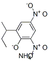 1-(アンモニウムオキシ)-2-(1-メチルプロピル)-4,6-ジニトロベンゼン 化学構造式