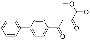 2,4-二氧-4-(4-苯基苯基)丁酸甲酯, 63656-27-9, 结构式