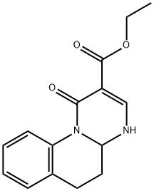 1-Oxo-4,4a,5,6-tetrahydro-1H-pyrimido[1,2-a]quinoline-2-carboxylic acid ethyl ester Struktur