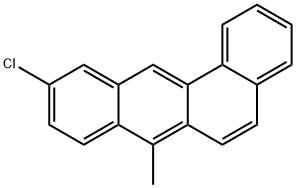 10-クロロ-7-メチルベンゾ[a]アントラセン 化学構造式