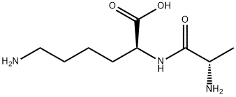 Nα-L-アラニル-L-リシン 化学構造式