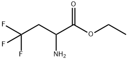 2-アミノ-4,4,4-トリフルオロブタン酸エチル 化学構造式