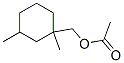 alpha,3-dimethylcyclohexylmethyl acetate Struktur