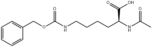 N-乙酰基-N'-CBZ-L-赖氨酸,6367-08-4,结构式