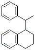 Naphthalene, 1,2,3,4-tetrahydro(1-phenylethyl)- Struktur