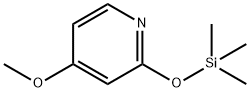 Pyridine, 4-methoxy-2-[(trimethylsilyl)oxy]- (9CI) Struktur