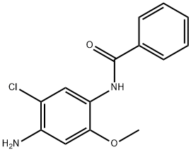 N-(4-氨基-5-氯-2-甲氧基苯基)苯甲酰胺,6368-90-7,结构式