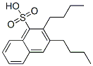 ジブチル-1-ナフタレンスルホン酸 化学構造式