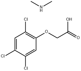 dimethylammonium 2,4,5-trichlorophenoxyacetate Structure