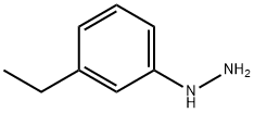 (3-乙基苯基)肼 结构式