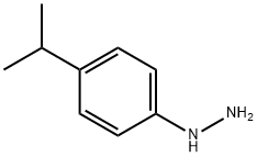 4-异丙基苯肼, 63693-65-2, 结构式
