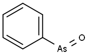 Phenylarsine oxide Struktur