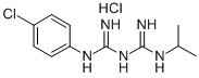 Chlorguanide Hydrochloride Structure