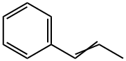 反-β-甲基苯乙烯,637-50-3,结构式