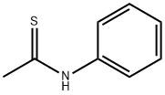 チオアセトアニリド 化学構造式